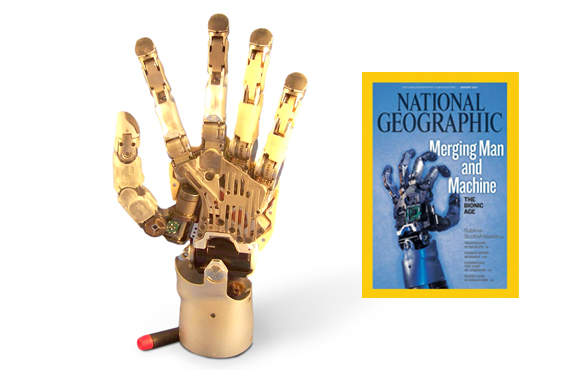 Experience Slide 1 - Kinea Robotic Hand on National Geographic